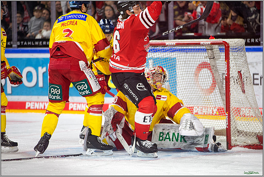 PENNY DEL; Koelner Haie- Duesseldorfer EG; Koeln, 02.01.2023